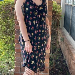 Long Flower Fairy Hippie Maxi Dress